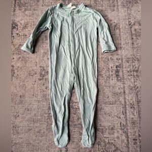 Kyte Baby Snap Footie Thyme 0-3 Months